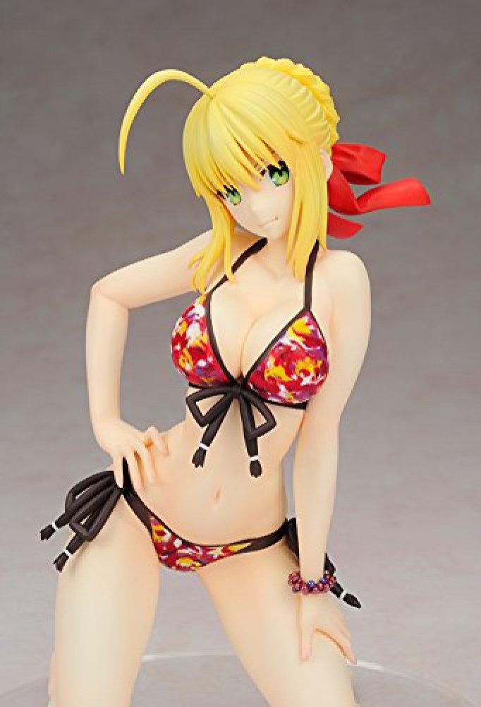 Saber Extra Swimsuit масштабная ПВХ окрашенная готовая фигурка Fate/EXTRA Ver. 1/6