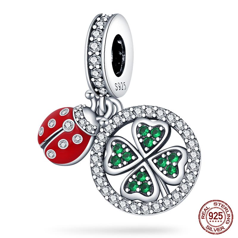 Fit Qikaola Original Bracelet Copper Flower Bird Series Charms Beads For Women Fashion Diy Jewelry Gifts Making