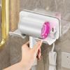 Держатель для фена Настенный выпрямитель для волос Сушилка для волос Подставка для ванной комнаты Органайзер для полок Полки для туалета Полки для волос