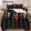 Nightmare Creatures Comforter Set Bedding 1 Duvet Cover 2 Pillowcase Without Core Soft And Comfortable Christmas Birthday Gift Bedding Set