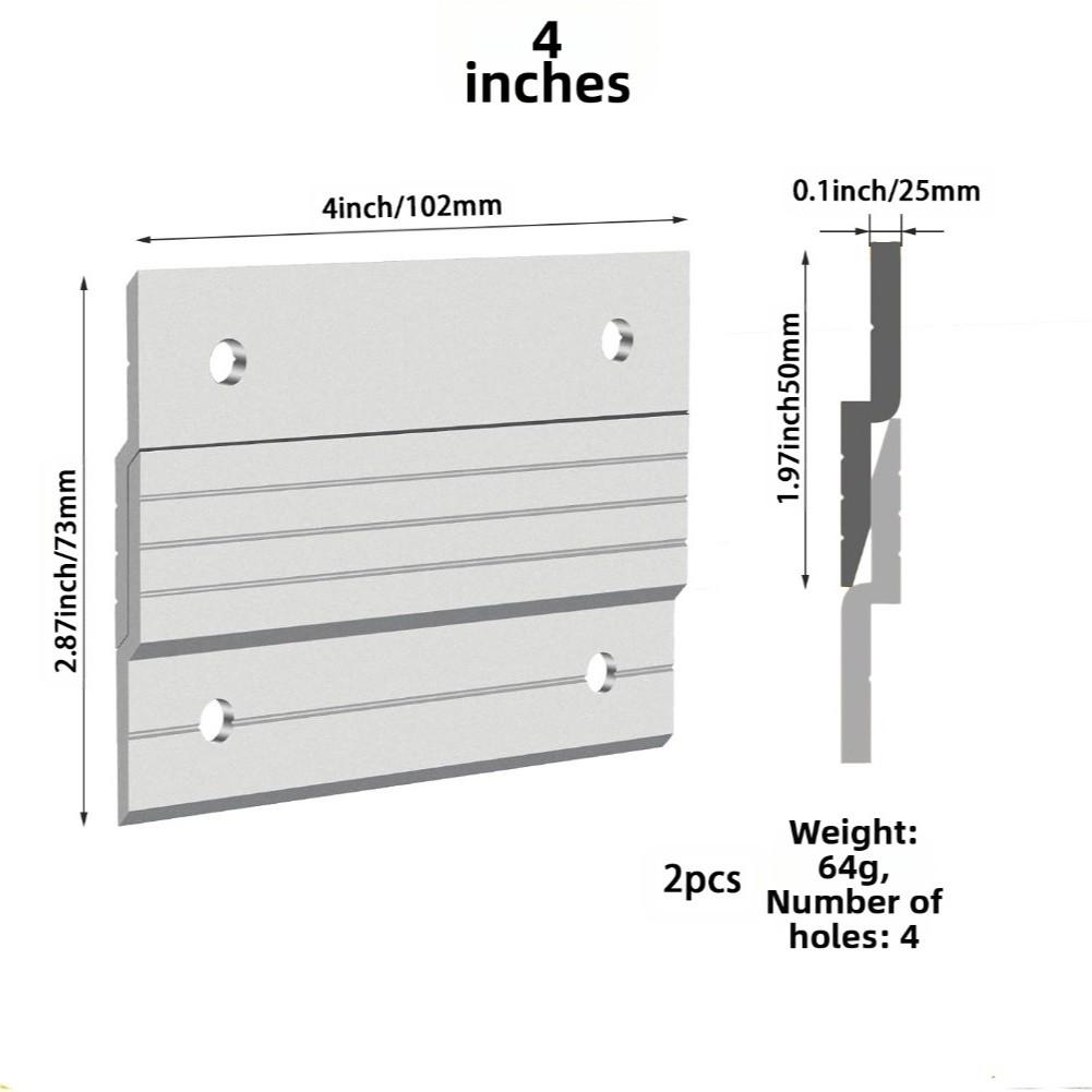 80 Lb Load Capacity Aluminum Alloy Material Bubble Level Included