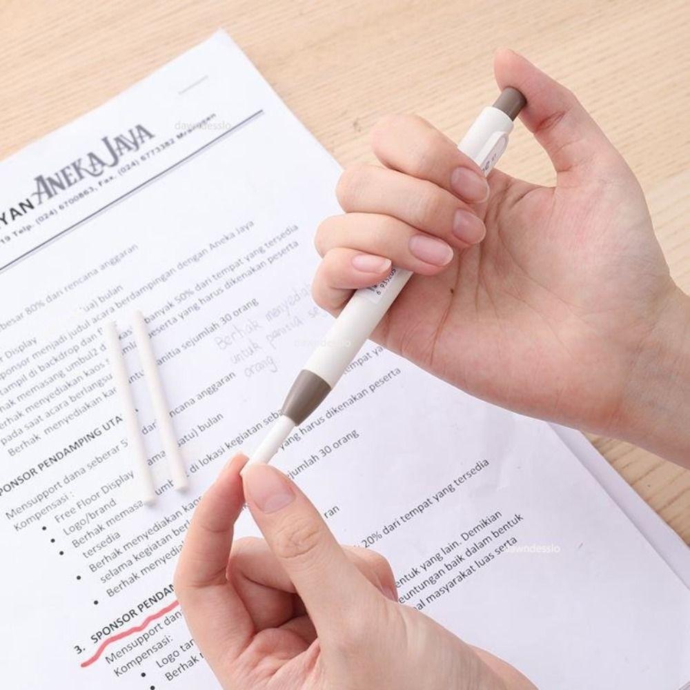 Выдвижной карандаш со сменным резиновым стержнем Инструмент для протирания карандаша Креативный инструмент для коррекции Канцелярские принадлежности