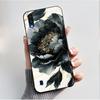 Чехол для телефона ZTE Blade A51 Lite / A5 2020, Роскошный модный, с бабочками и цветами, Черный, Мягкий ТПУ, Силиконовая задняя крышка