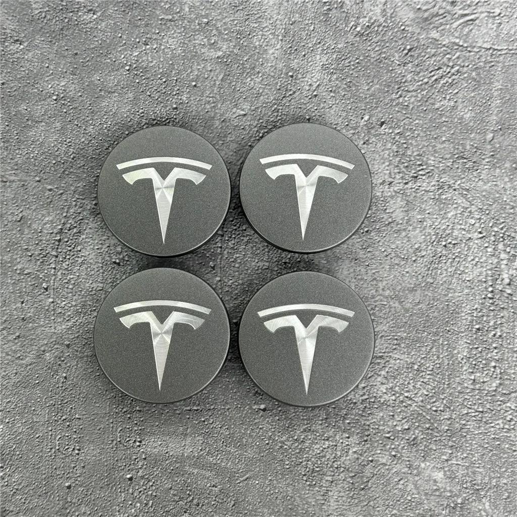 ahsgp6 4PCS 56MM GR Sport Emblem Wheel Center Hub Cap Car Rims Cover Hubcaps Tesla Model 3 Y X S