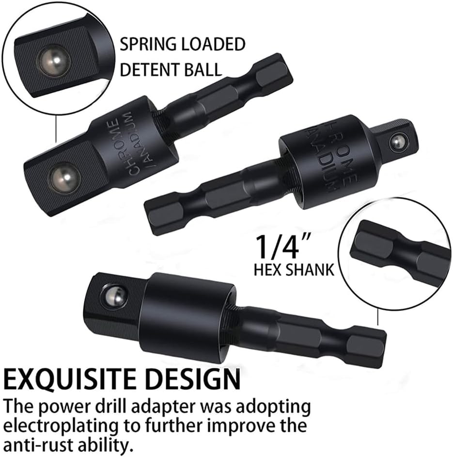 14PC screwdriver flexible shaft set right angle drill bit accessory 105 degree batch corner