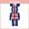 Be@rbrick Юнион Джек Жестокий Медведь Блок Медведь Кукла Обязательная Коллекционная Игрушка