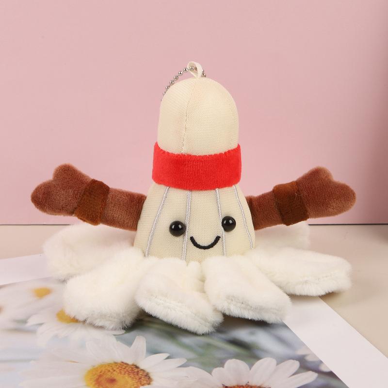 - Collection Popular Sunflower Pendant Doll Plush Toy Bag Pendant Car Keychain Gift Doll