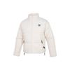 Puma Logo Print Solid Color Stand Collar Down Jacket Unisex Jackets White 535581-65