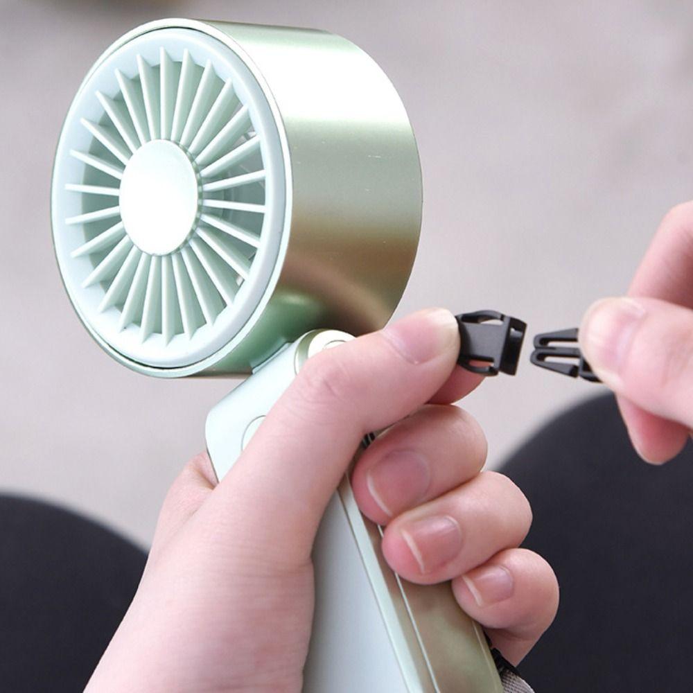 Quiet Operation Handheld Mini Fan 3 Speeds Neck Hanging Small Fan Portable Electric Fan Camping