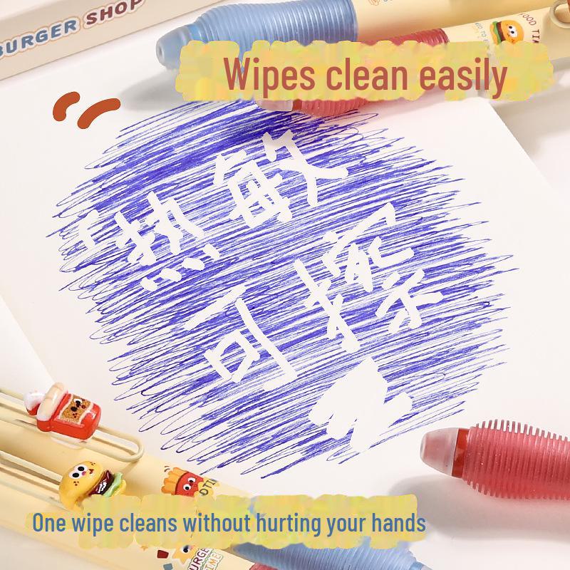 Ручка Kaba Bear стираемая гелевая с мягкой накладкой для учеников третьего класса