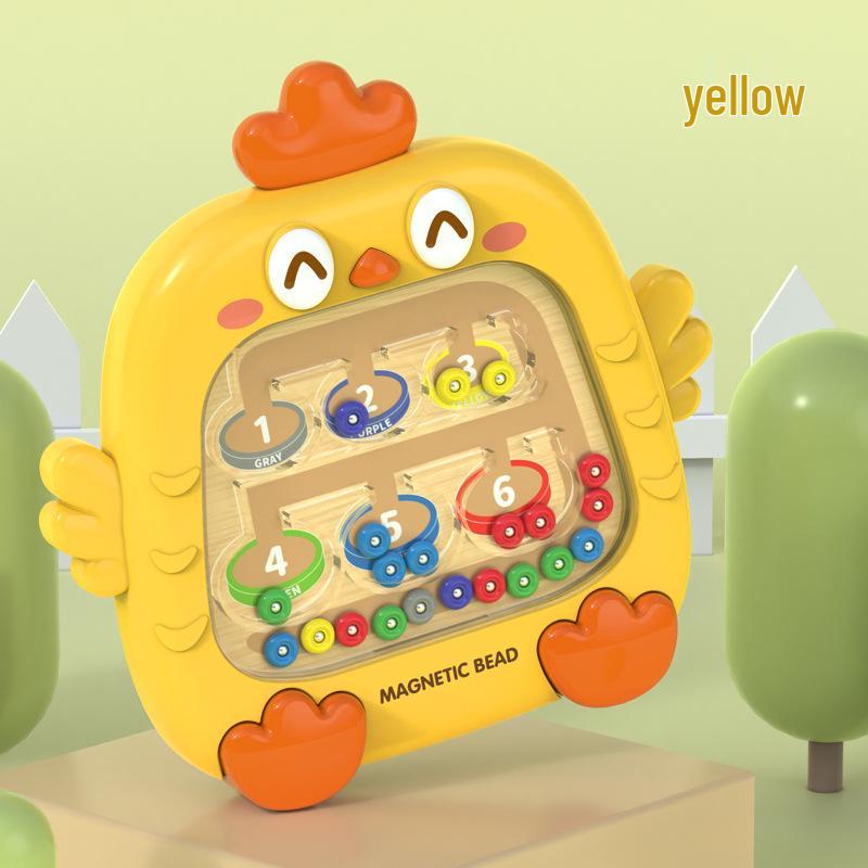 Детский магнитный лабиринт и доска для рисования «Два в одном» — развивающая игрушка