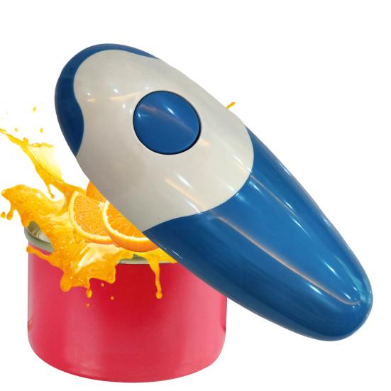 Yousheng Electric Can Opener Built-in Magnet Tin Opener Safe & Smooth Edge Beer Can Opener for Elderly Arthritis