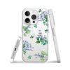 Etui Do Iphone 13 Pro Przeźroczyste, Silikonowe Flexi, Fioletowe Kwiatki