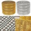 Party Supplies Wrap Double-row  Tape Tulle Pyramid Mesh Roll Diamond Wedding Ribbon