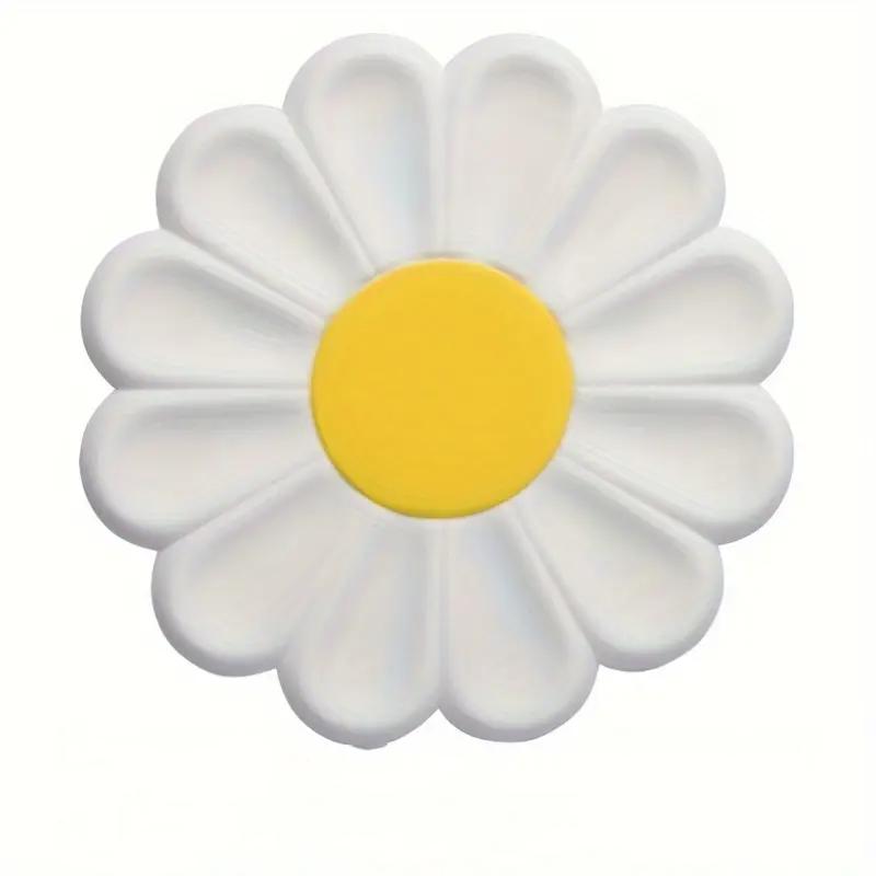 Подставки под стаканы Daisy из силикона в форме милого цветка, термостойкие подставки под стаканы под кофе, силиконовые коврики для кухонной стойки