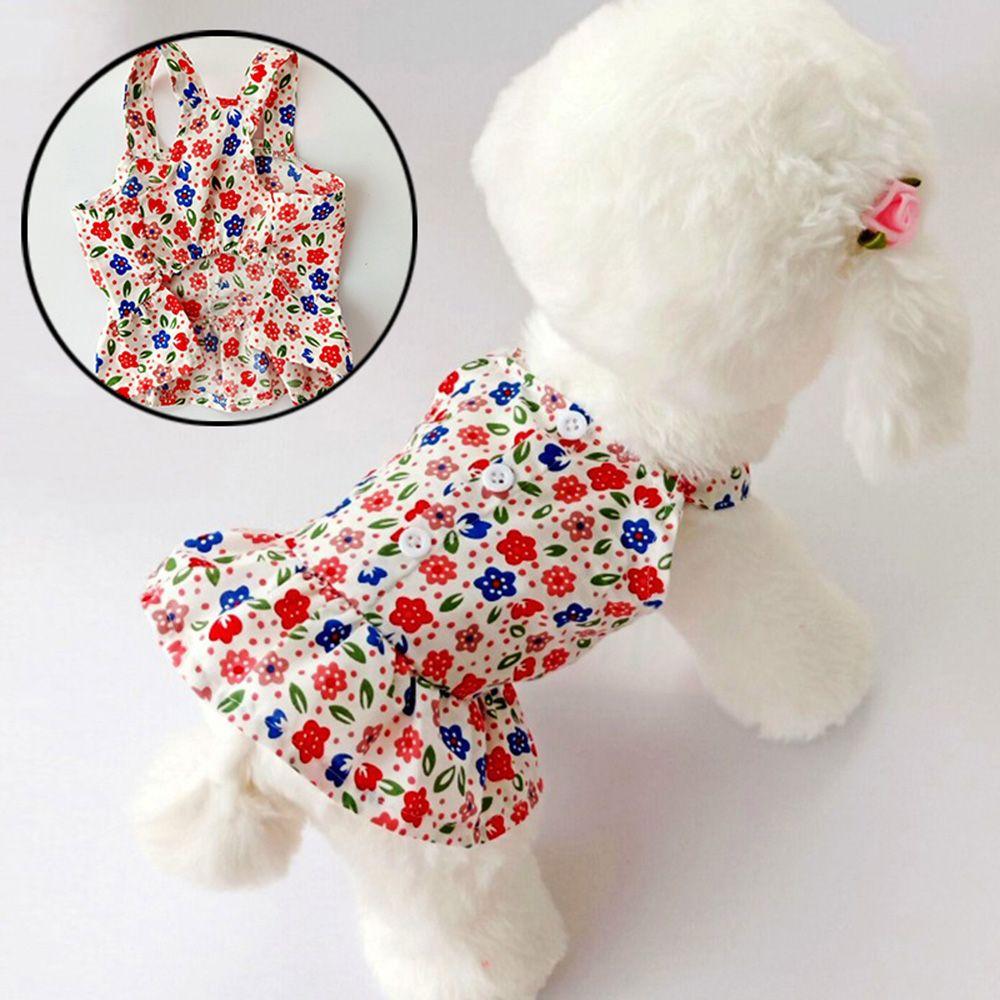 Dog Clothes Pet Supplies For Small Dog Sunscreen Dog Dress Dog Skirts Pet Costume Puppy Clothes