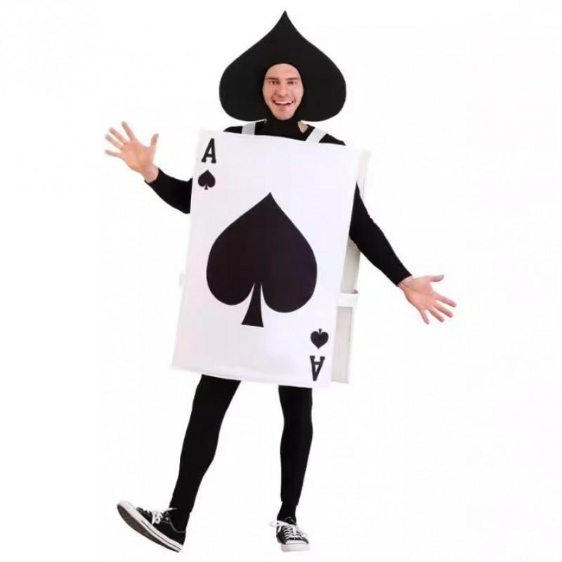 Halloween Spade A Jumpsuit Party Costume Carnival Cosplay Outfit Role Play