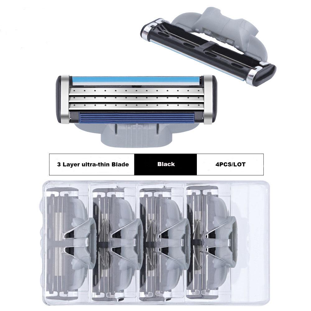 12 шт. лезвий для бритья, сменные лезвия для бритья