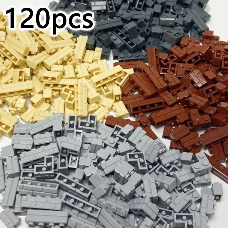 120PCS Blocks Wall Brick Small Particles Building Block Simulation City Model Building Accessories Children Gift