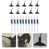 10 X OO / HO Scale Street Light Model Wall Lamp Posts Led Ceiling Lamps Black