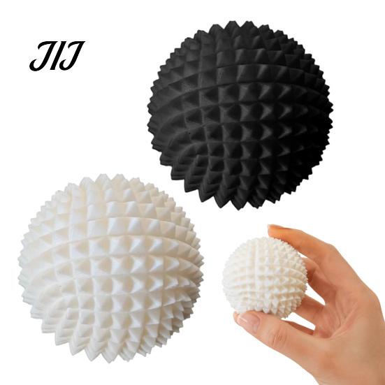 Office Desk Toy 3D Printed Spiky Ball Toy, Mini Textured for Stress Relief, Decompression Massage Home Use Focus Aid