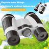 Kids Binocular Telescope Toy 8X30 Magnification Clear Lens Adjustable Toddlers Educational Portable Handheld Binoculars Toy Boys Girls Gift