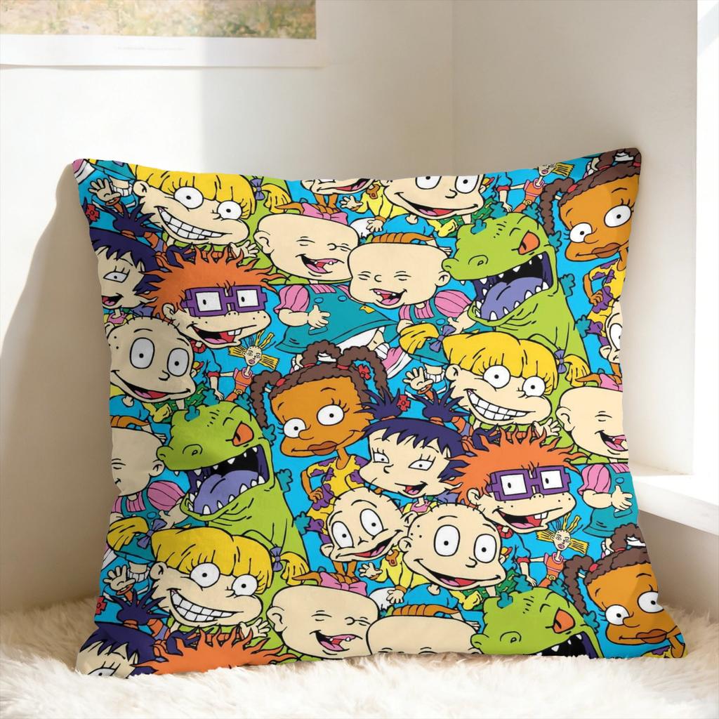 R-Rugrats Susie Carmichael Print Pillowcases Cute Funny Pillow Case For Living Room Sofa Print Pillow Cover