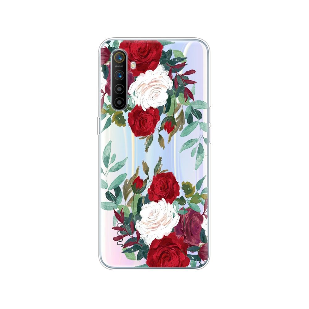 Для Realme XT Чехол RMX1921 Мягкий TPU Телефон Задняя Крышка Для OPPO RealmeXT Чехол Силиконовый Бампер Сумка Коке 6.4 дюйма