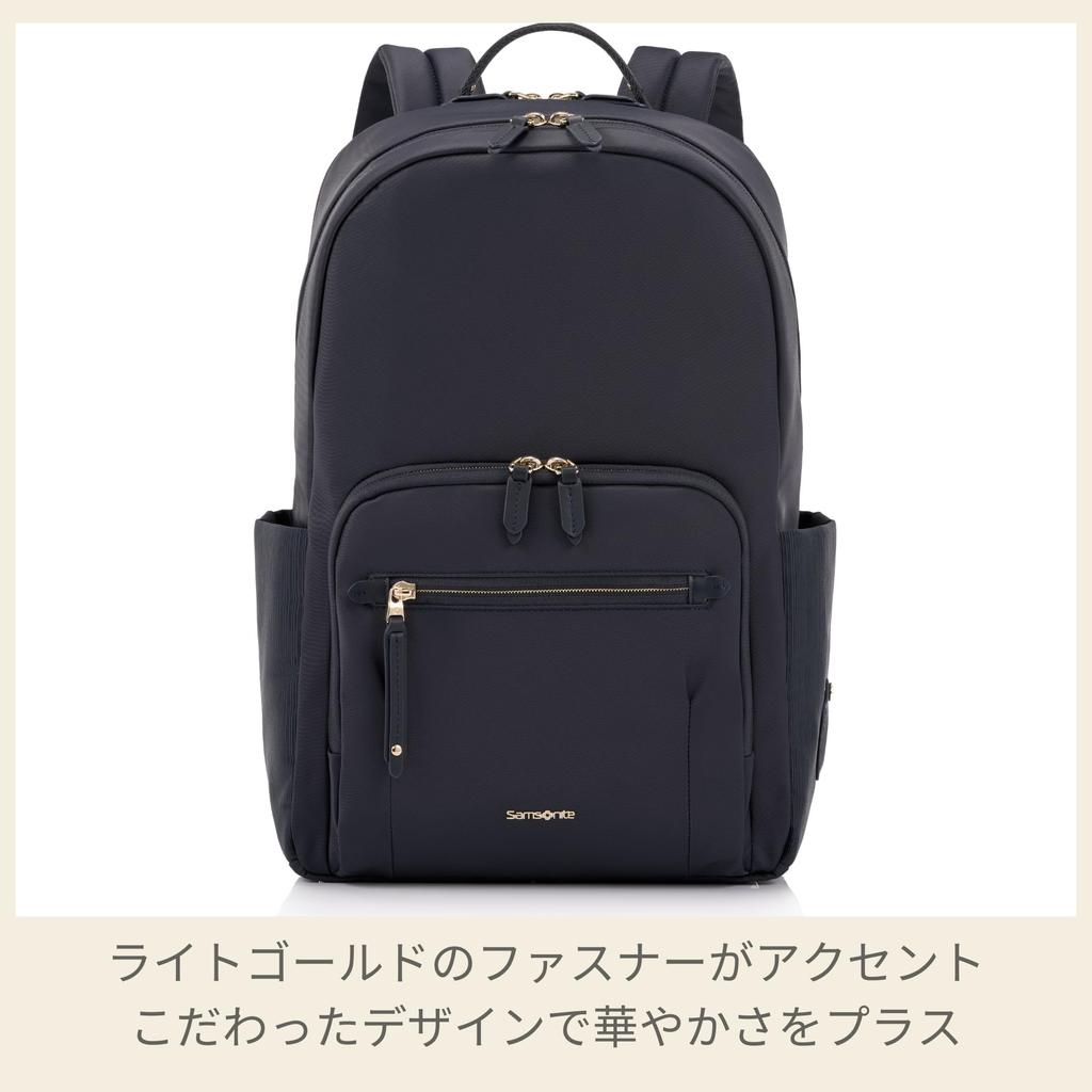 Женский рюкзак Samsonite Audrina, 15,6", деловая сумка, подходит для 15,6-дюймового ноутбука, легкий, цвет Эбеновое дерево