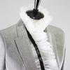 Fashion White Mesh Detachable Fake Collar Ruffle Tulle Shrug Scarf Decorative Collar Shoulder Wrap Stage Party Ornaments