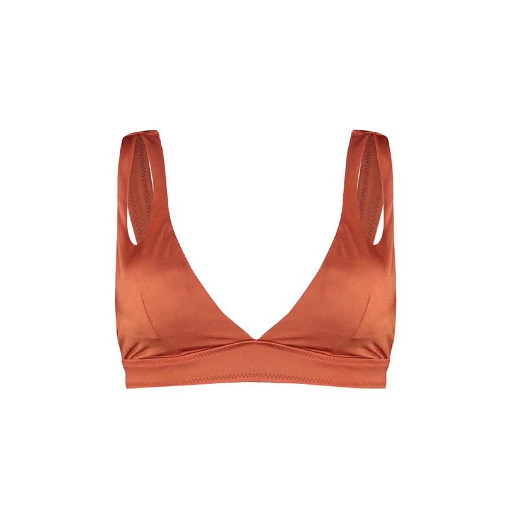 Черный бикини-топ с треугольными вырезами и окнами Tbess20bu0202