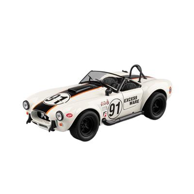 1/22 Ford Shelby Cobra Реплика Литой Модель Автомобиля Кабриолет Ретро Коллекция Классический Автомобиль Игрушечная Машина Подарок Мальчику на Праздник День Рождения