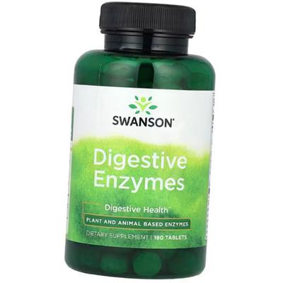 Пищеварительные Ферменты, Digestive Enzymes, 180таб (69280012)