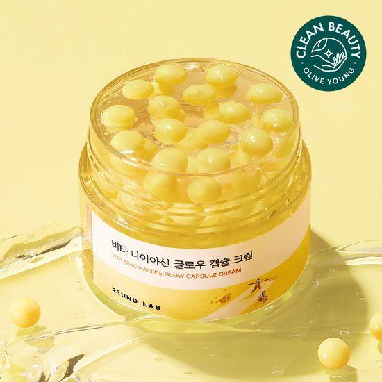 [NEW/Capsule Toning ROUND LAB Vita Niacin Glow Capsule Cream 50ml]