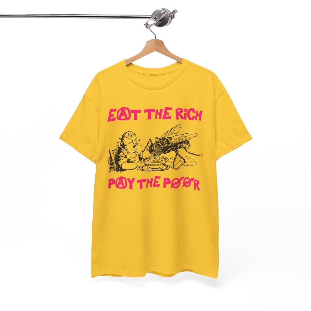 Eat The Rich T-shirt, Punk Tee, Hardcore Punk Tee, Protest Tee