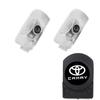 Yaoperfor Car Door Lamp Curtain Lamp Logo Door Welcome Light Courtesy Light for Toyota