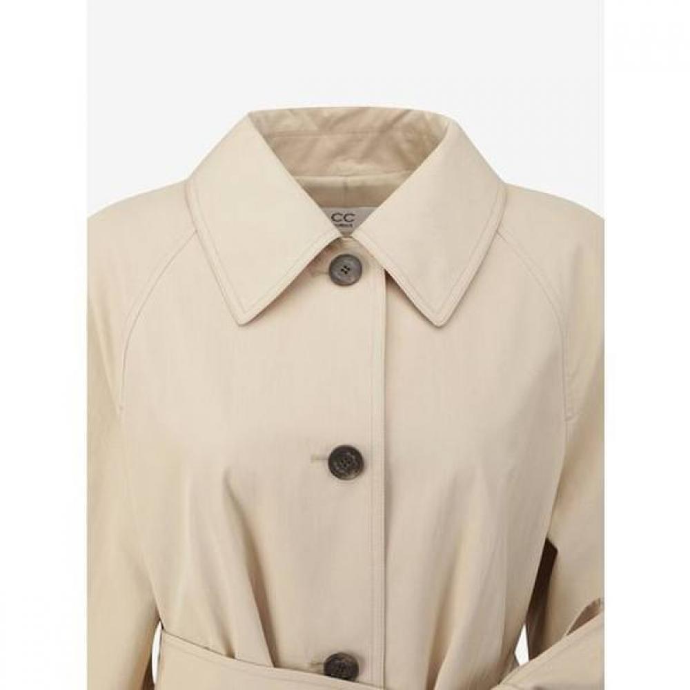 Cc Collect Scarf Set Single Long Trench Coat C261msi002