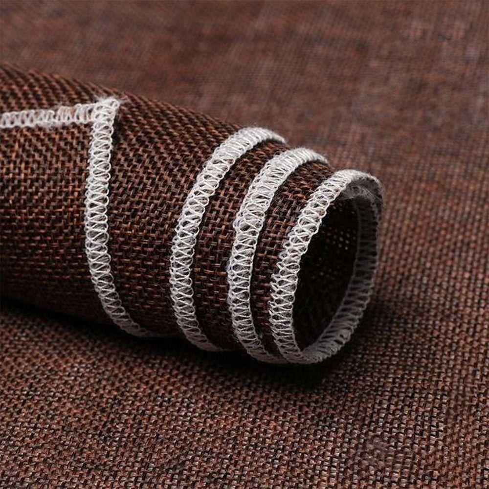 Реквизит Мешковина Однотонный 45*50см Льняная Тканая Ткань Фоны Задники Фоновая Ткань