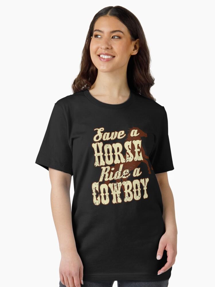 Willie Nelson Save A Horse Ride A Cowboy Essential T-Shirt