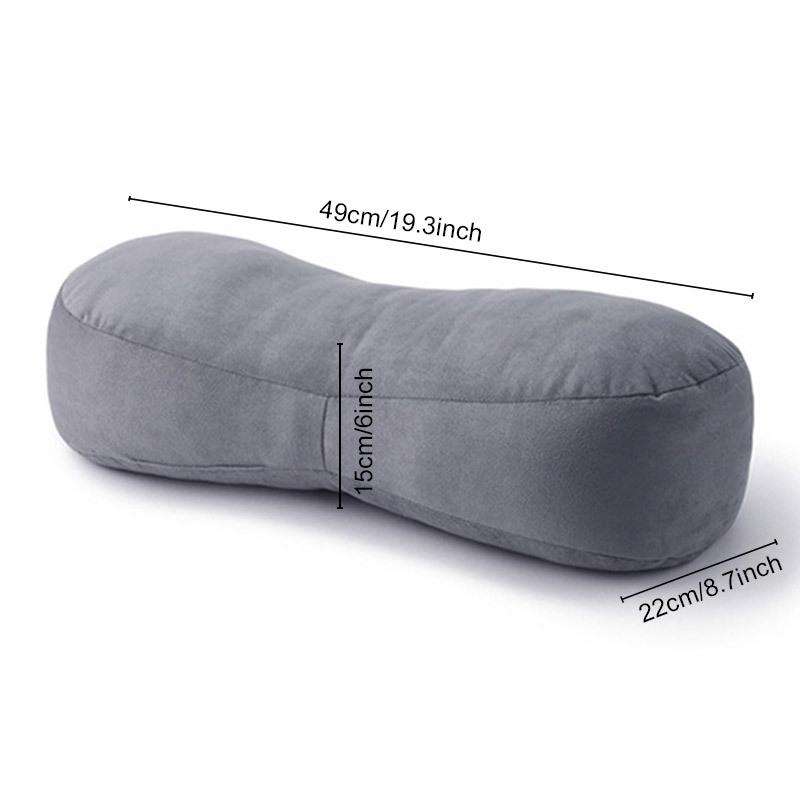 3D Throw Pillow, Long Rhombus Neck Pillow, Adult Waist Pillow, Sleep Pillow, Cervical Spine Support Waist Pillow