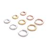1PC Stainless Steel Septum Clicker Hoop Ring Nose Labret Ear Tragus Cartilage Daith Helix Earring Stud Body Piercing Jewelry