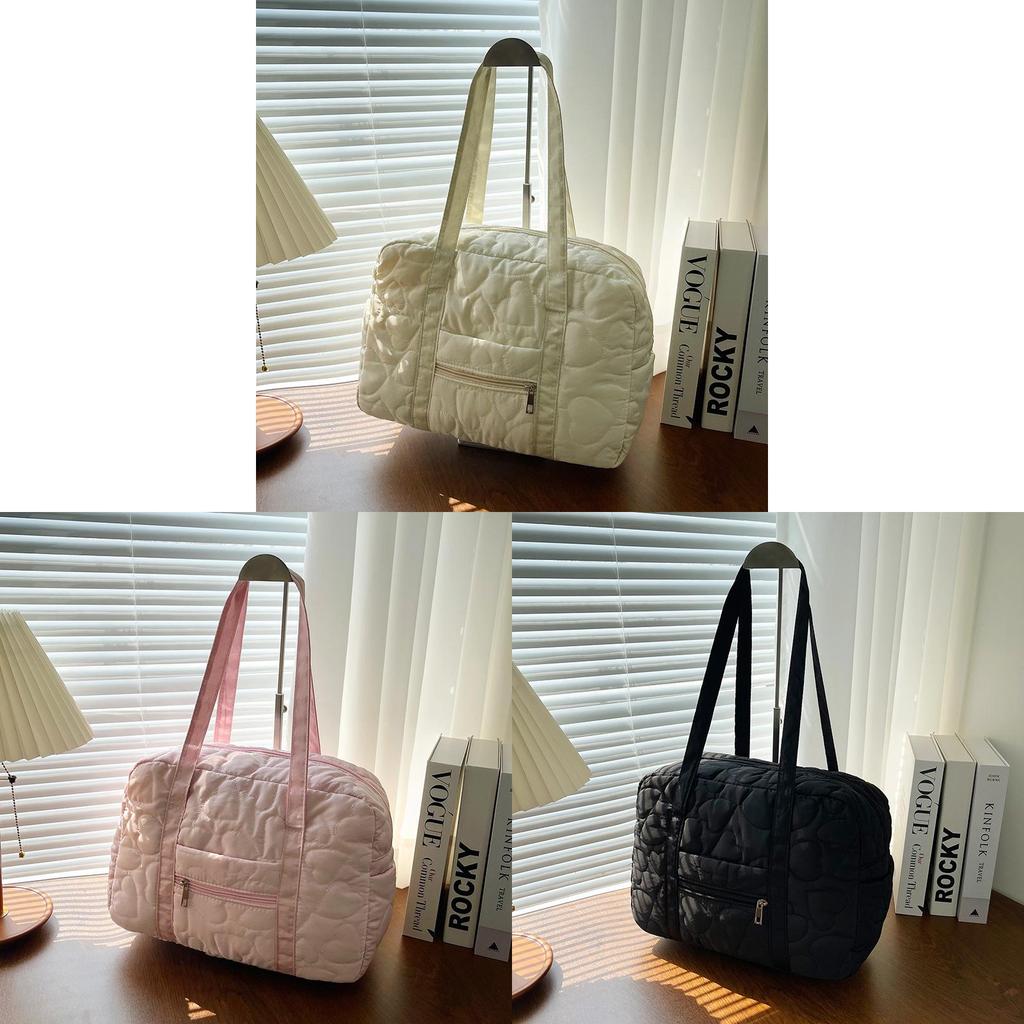 Street Style Nylon Bag For Women Large Capacity Crossbody Travel Purse With Zipper