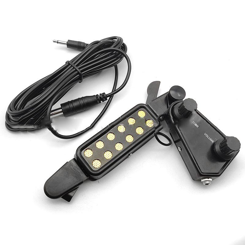 Acoustic Guitar Soundhole Pickup Volume Tone Adjustment Hole Free Acoustic Guitar Pickup