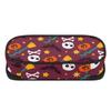 Pencil Pouch Large Capacity 300D Polyester Smooth Zipper with Mesh Storage Layer Removable Divider and Pen Holders for Boys Girls