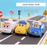 Cute Plush Toy Car: Ambulance, Police, Taxi, Children's Cushion Doll Model