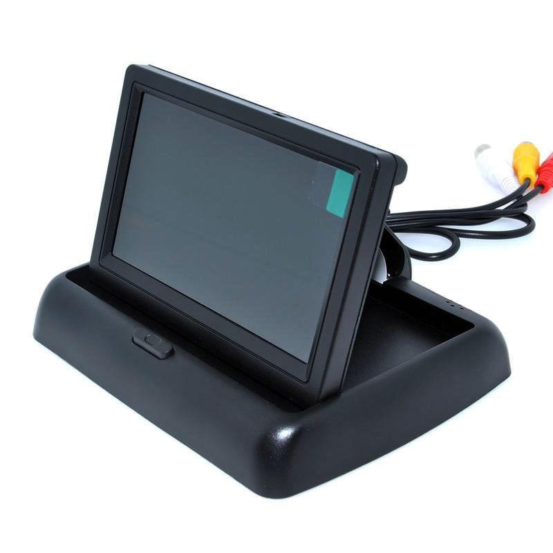 1 Set 4.3-inch Car LCD Folding Display High-Definition Digital Reversing Image