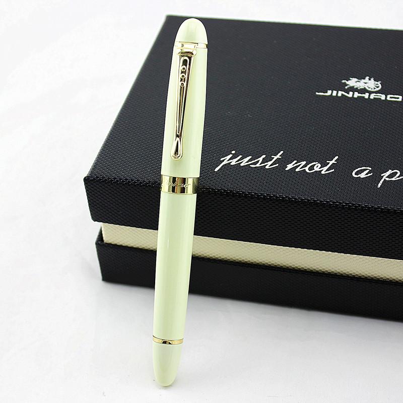 Jinhao X450 Глянцевый Черный 18Kgp 0.7Mm Широкое Перо Перьевая Ручка Jinhao 450 Люкс Бизнес Пурпурный Винный Зеленый Золотой 21 Цвет Выбрать
