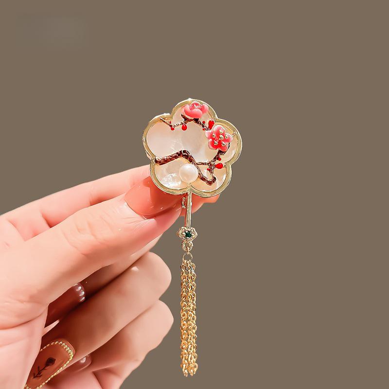 Элегантная китайская ретро эмалевая брошь Феникс и Бабочка для женщин