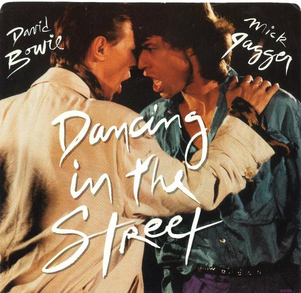 7-дюймовая пластинка DAVID BOWIE MICK JAGGER Dancing In The Street B8288 EMI 1985 Канада Рок Б/у