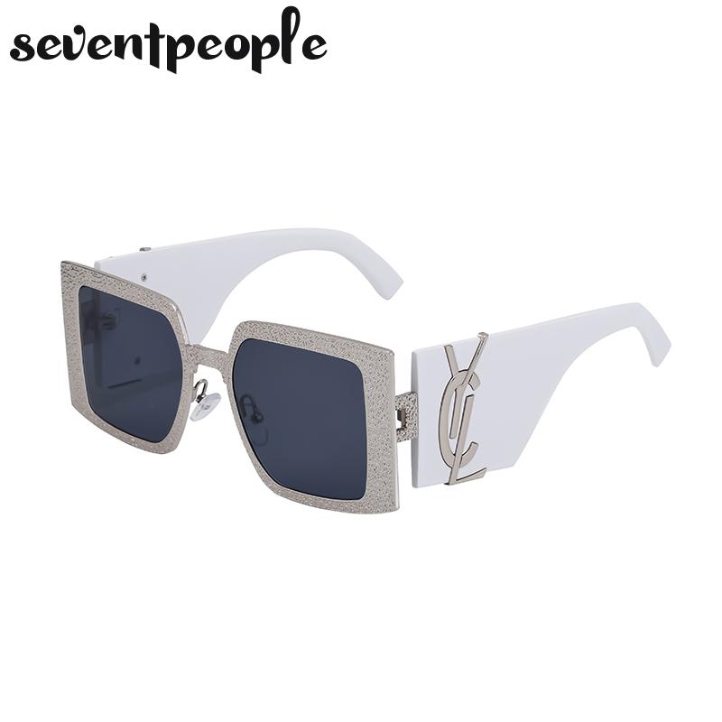 Classic Oversized Square Sunglasses Women Big Frame Luxury Brand Designer New Vintage Shield Sun Glasses For Ladies Eyewear